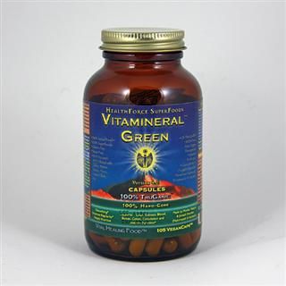 Vitamineral GREEN (120  vegan capsules)* HealthForce Nutritionals